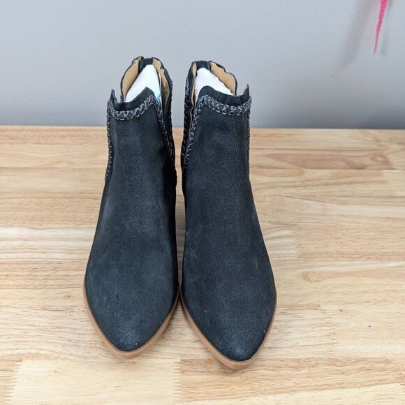 Dolce Vita | Dark Grey Dylan Suede Ankle Bootie Size 8 - Picture 1 of 6